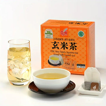 GENMAICHA GREEN TEA  WITH ROASTED BROWN RICE