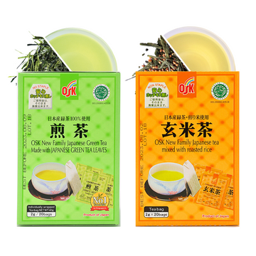 GREEN TEA SENCHA GENMAICHA COMBO