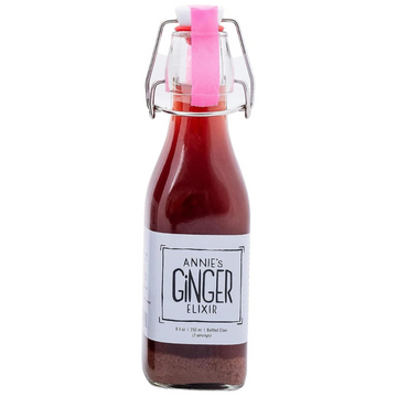 Annie's Ginger Elixir, 1.5oz 12-Pack, Pure Natural Organic Tonic Ginger Shot, Digestive Cleanse Boosts Immune Defense, Daily Gut Health and Wellness, Non-GMO Beverage